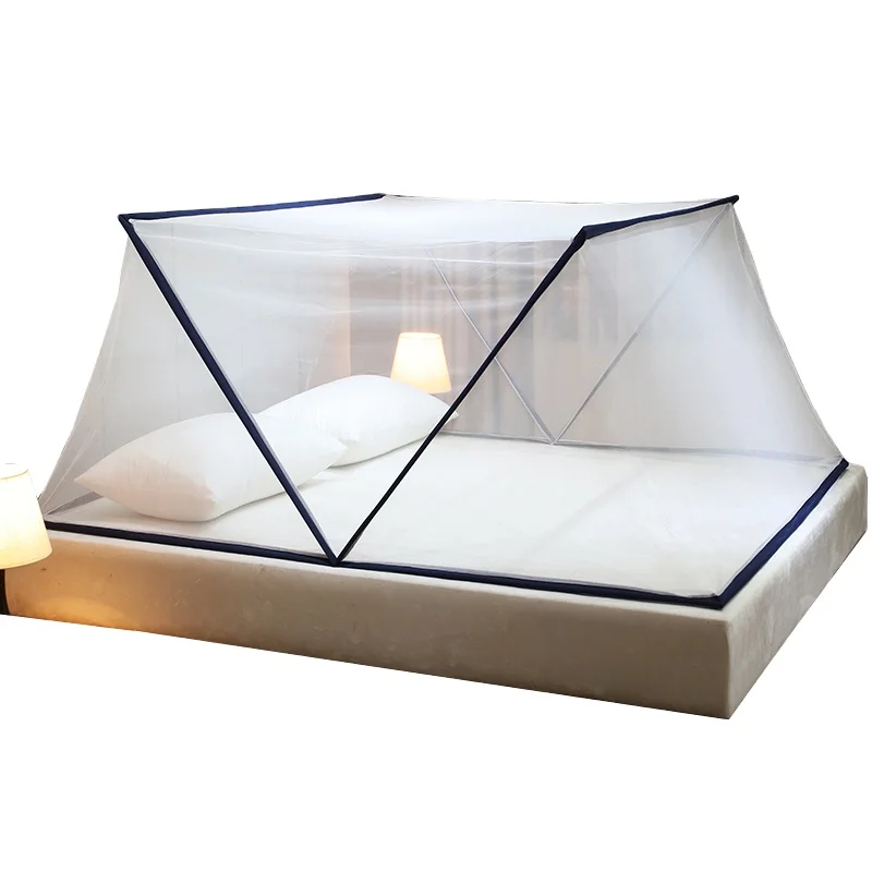 Folding mosquito net portable mosquito net window tent folding bed bed roof mosquito net crib
