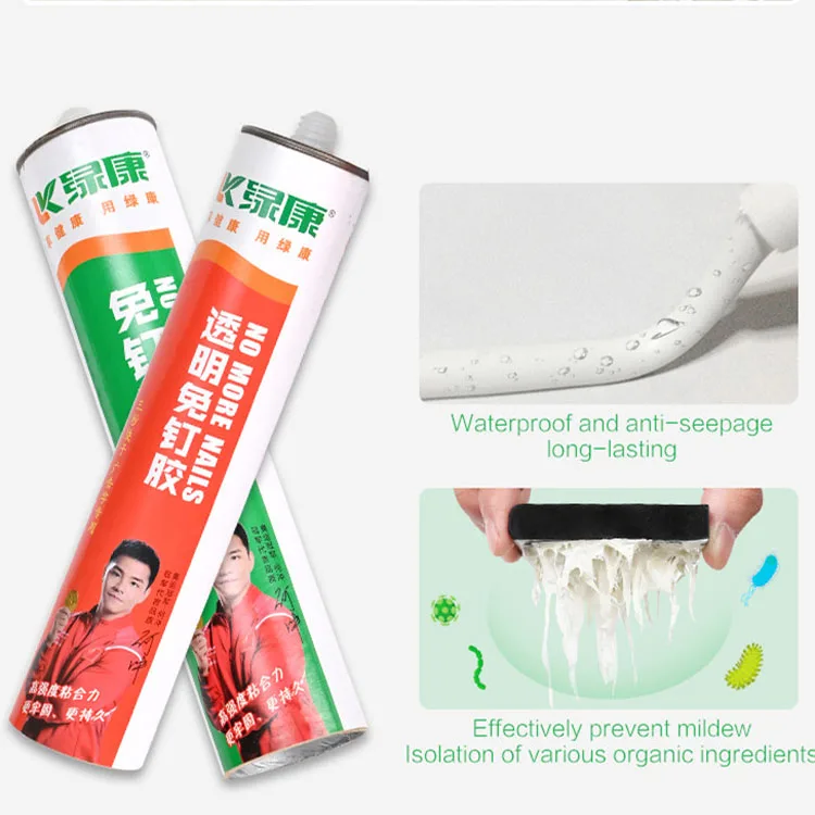 Factory Price Liquid Nail Glue/super Strong Nail-free Adhesive/high Quality Nail-free Adhesive