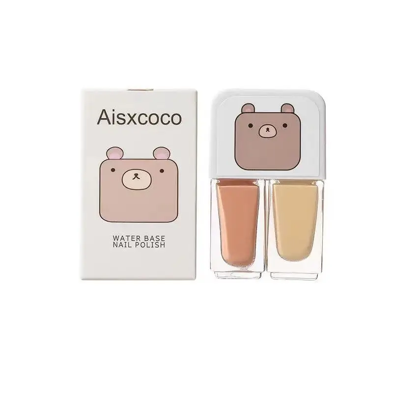 Fast Dry OEM Private Label Non Toxic Permeable Durable Kids Peel Off Halal Nail Polish Water Base Nail Polish