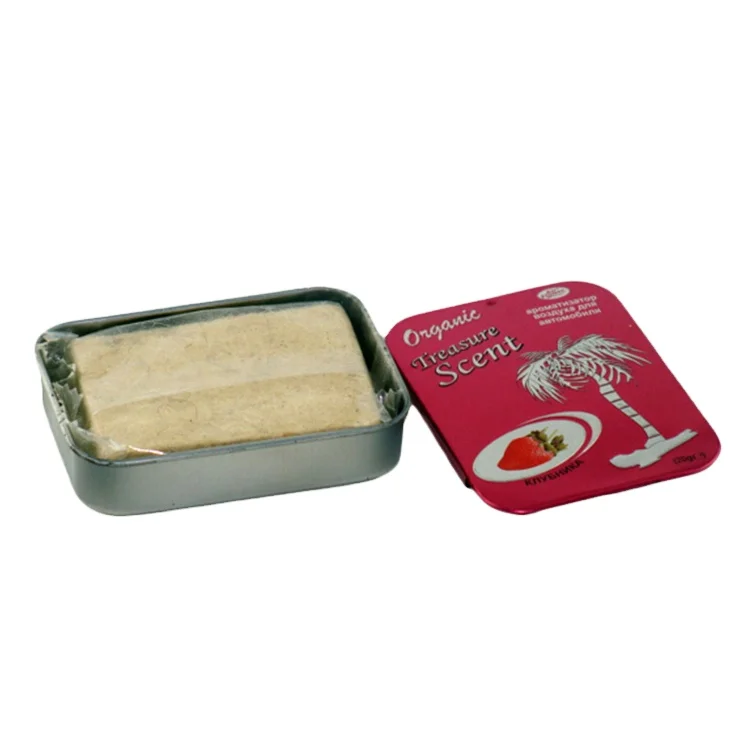 Good Selling Products Square Custom Exquisite Soap Metal Tin Recipe Box