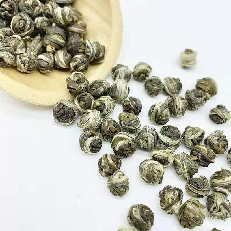 Частная Марка Fujian Jasmine tea ручной работы Жасмин Дракон Жемчуг Зеленый чай