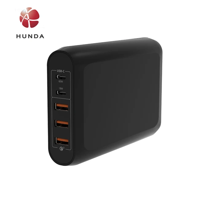 USB C зарядное устройство PD 150W 5-с одним портом Настольная зарядная станция зарядного устройства с двойной 100 Вт Мощность доставки порт для