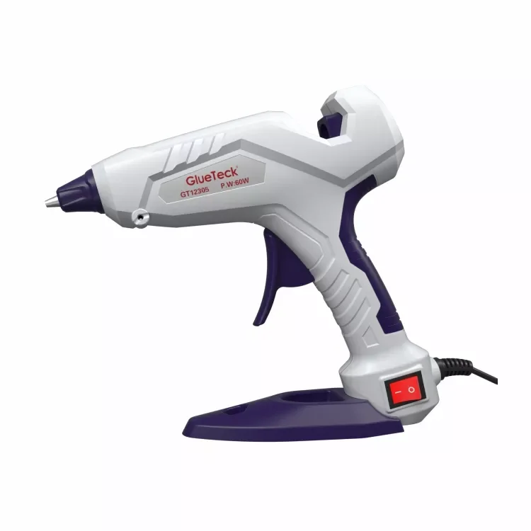 100 ватт кремниевый hotmeltgluegun с сертификатом CB CE фиолетовый и серый diy клеевой пистолет oem