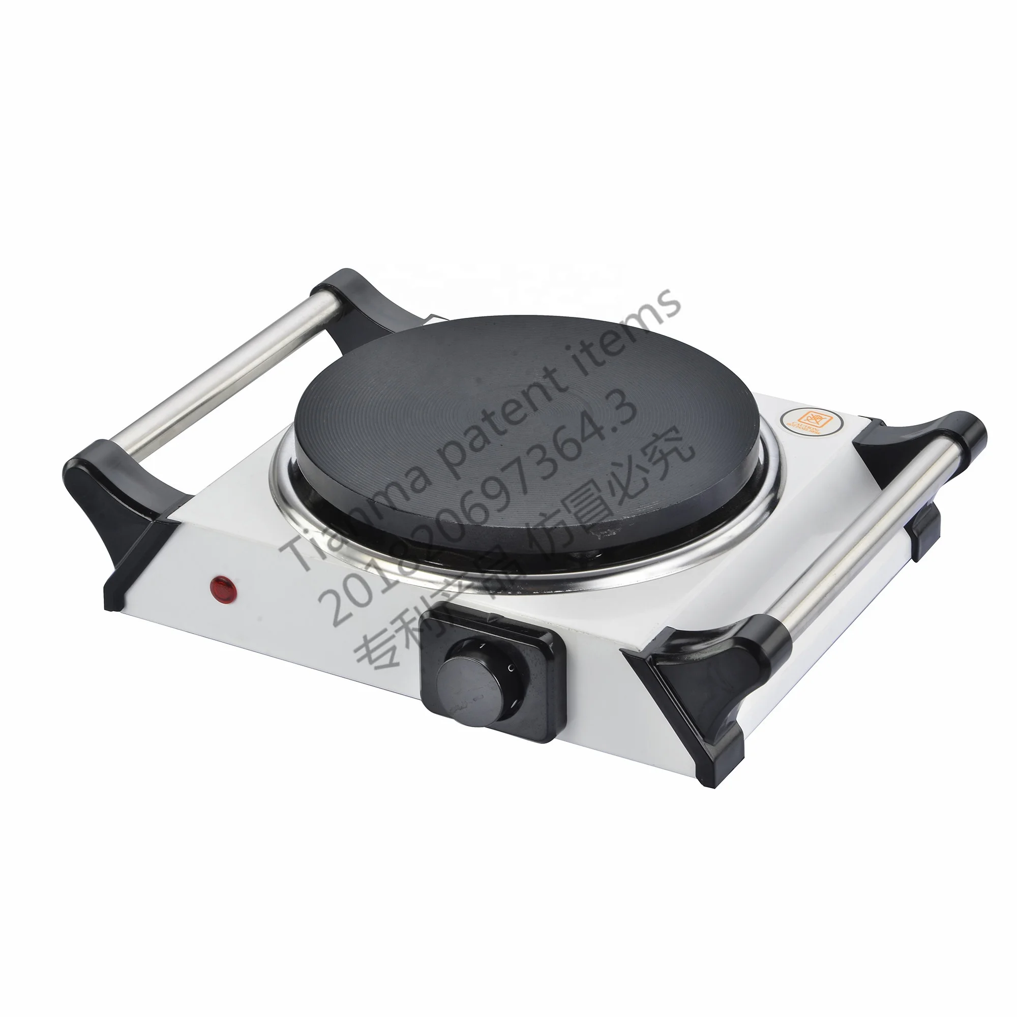 1500w single electric hot plate with portable handle