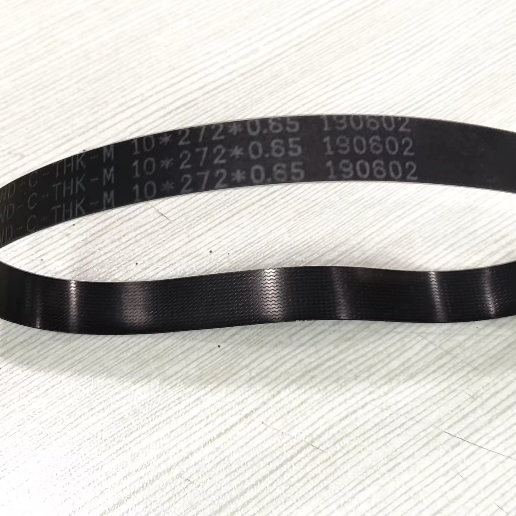 Factory wholesale price Financial parts belts flat belt 10*272*0.65 10x272x0.65