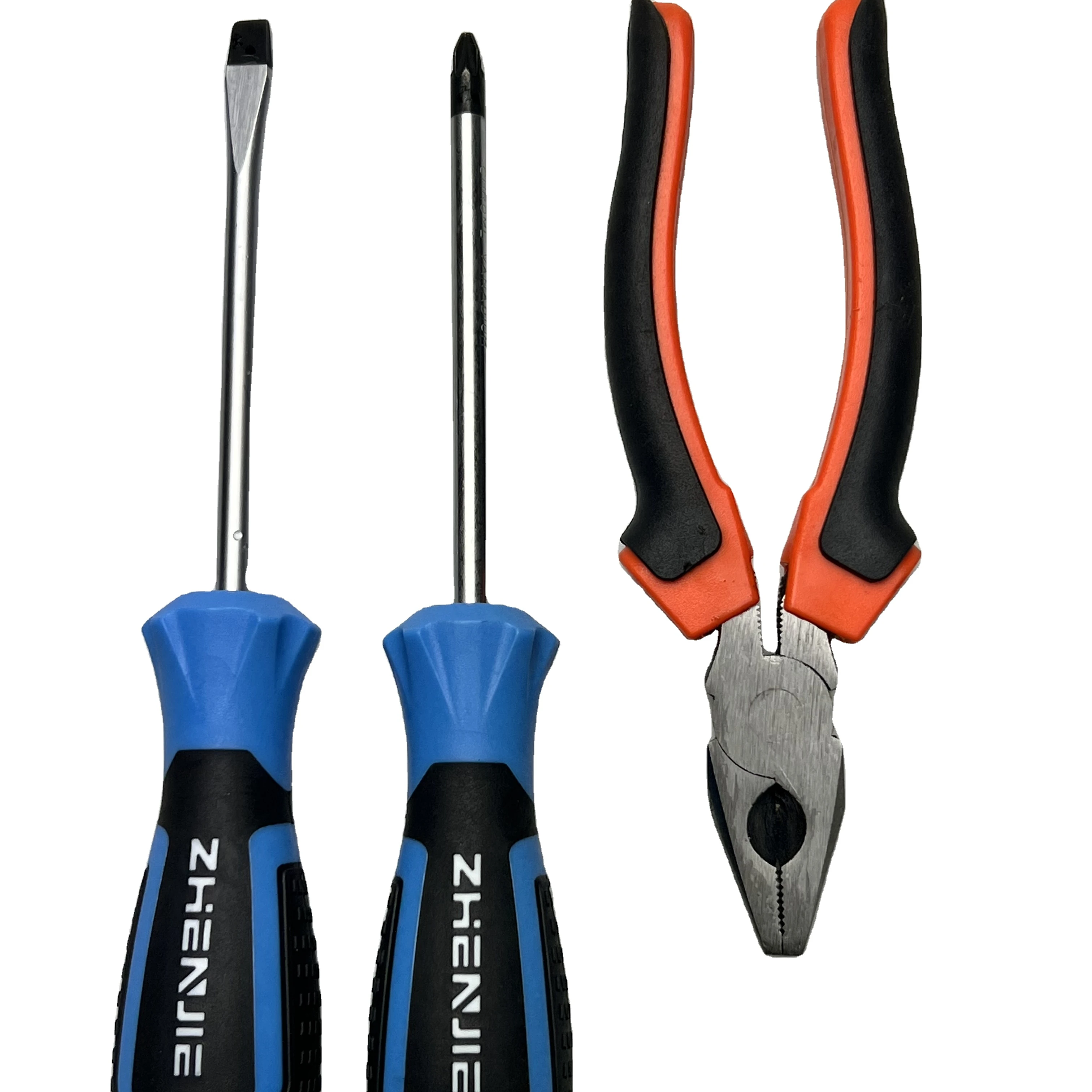 3 шт., плоскогубцы и отвертки с магнитом