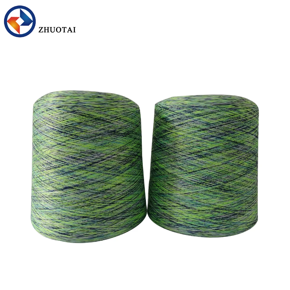 150D/144F Multiple colors polyester space dyed yarn for knitting fabric
