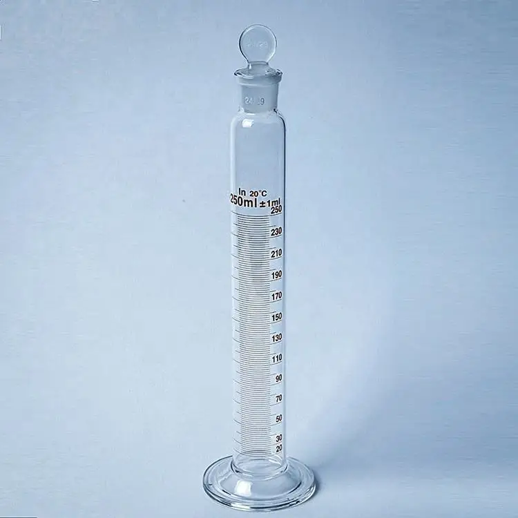 Laboratory 5ml 10ml 25ml 50ml 100ml 250ml 500ml 1000ml 2000ml Glass Measuring Graduated Cylinder