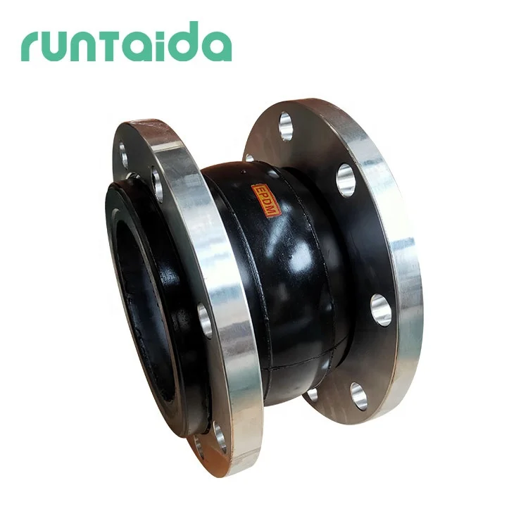 Компенсатор DN450 DN100 шариковый соединитель epdm один Фланец сферический нижний гибкий компенсатор резиновое соединение