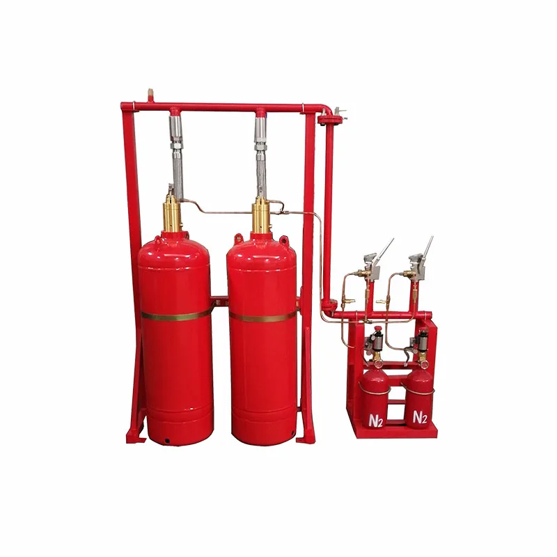 Pipe type FM200 valve fire suppression system Automatic HFC-227ea gas fire extinguishing