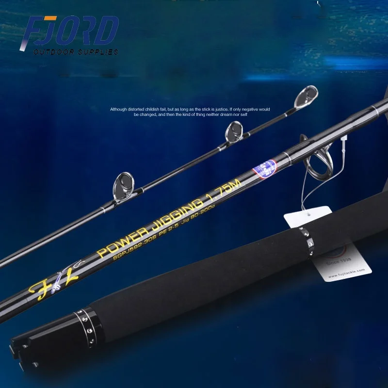 FJORD 2 Sections 1.75m Boat Rod Spinning and Casting Light Jigging Rod for Saltwater