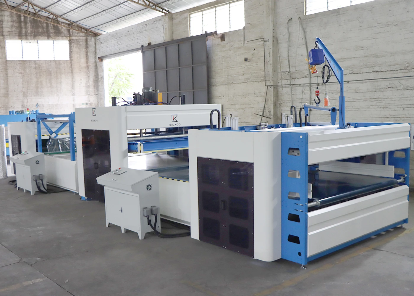 Factory Hot Sale Packing Production Line mattress  Compression Rolling packing Machine