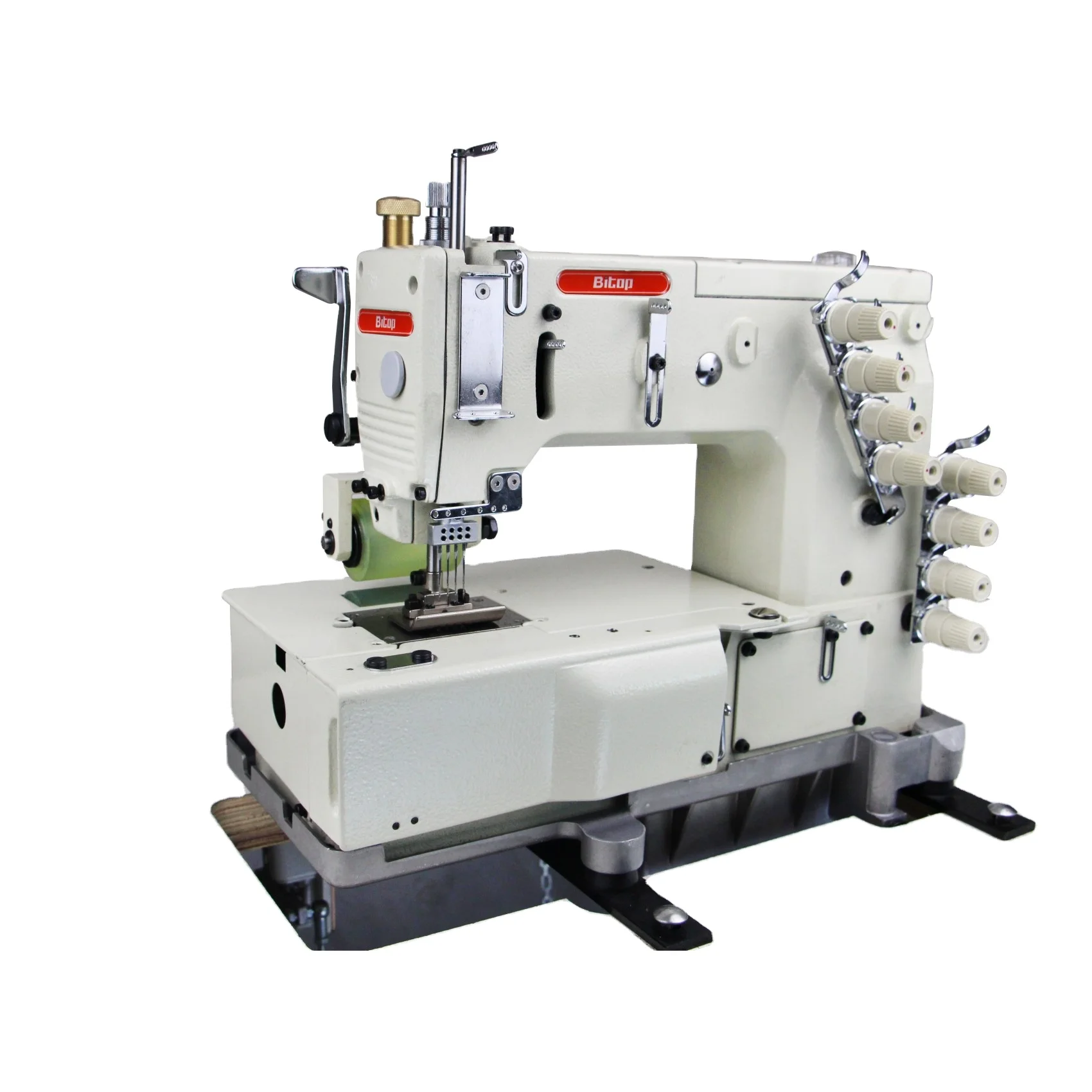BT-1404P 4 needle flat bed multi needle plain stitch sewing machine