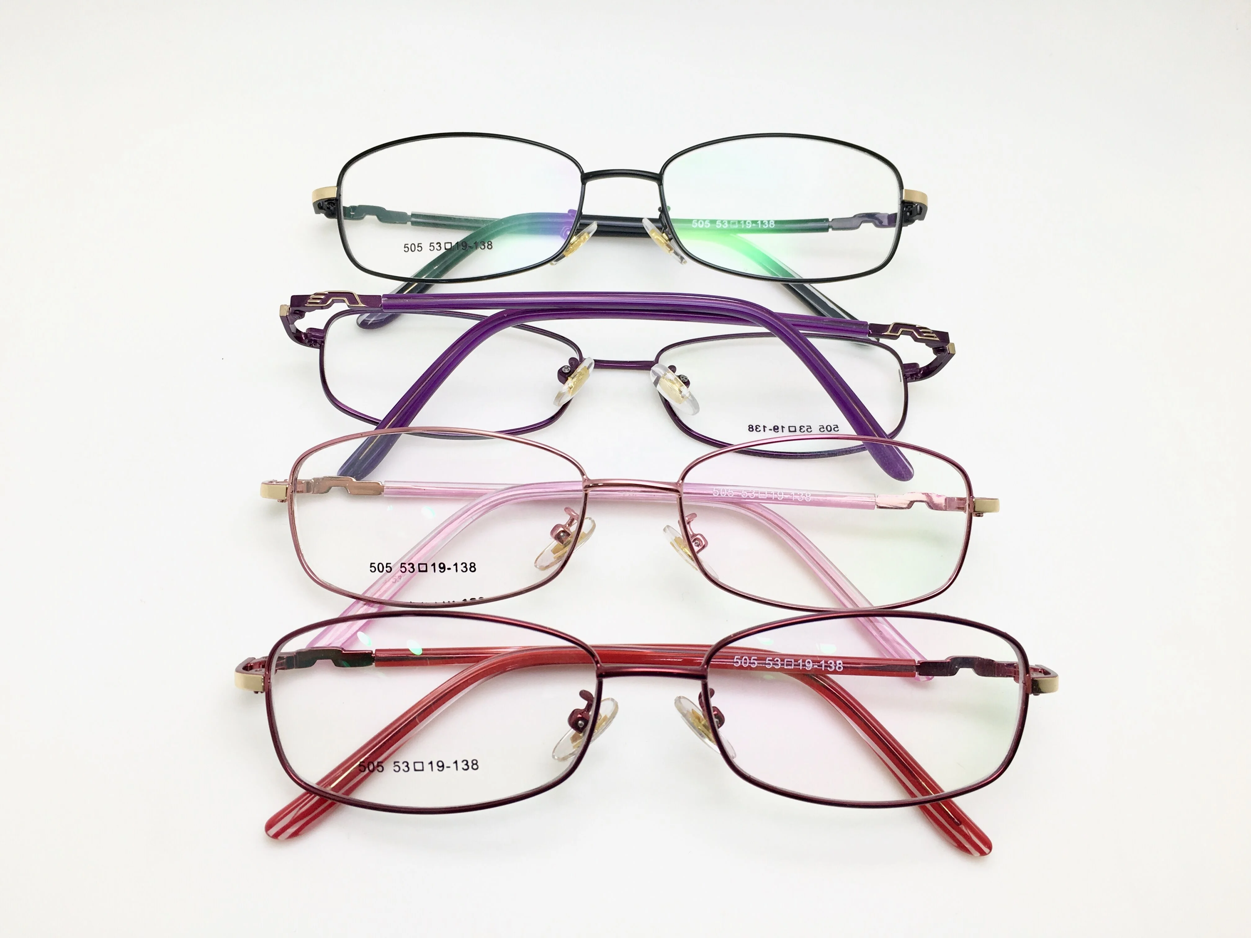 fashion women optical frames Stainless Steel eyeglasses spectacle glasses for ladies