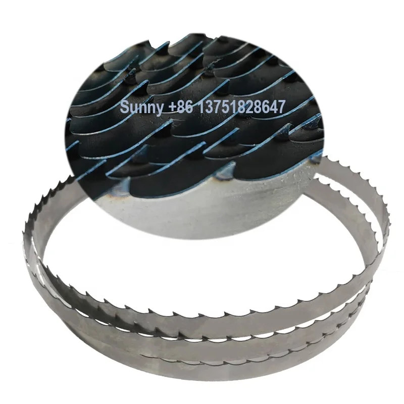 144 sawmill blade hard wood razor model band saw blades for lumber band saw blade