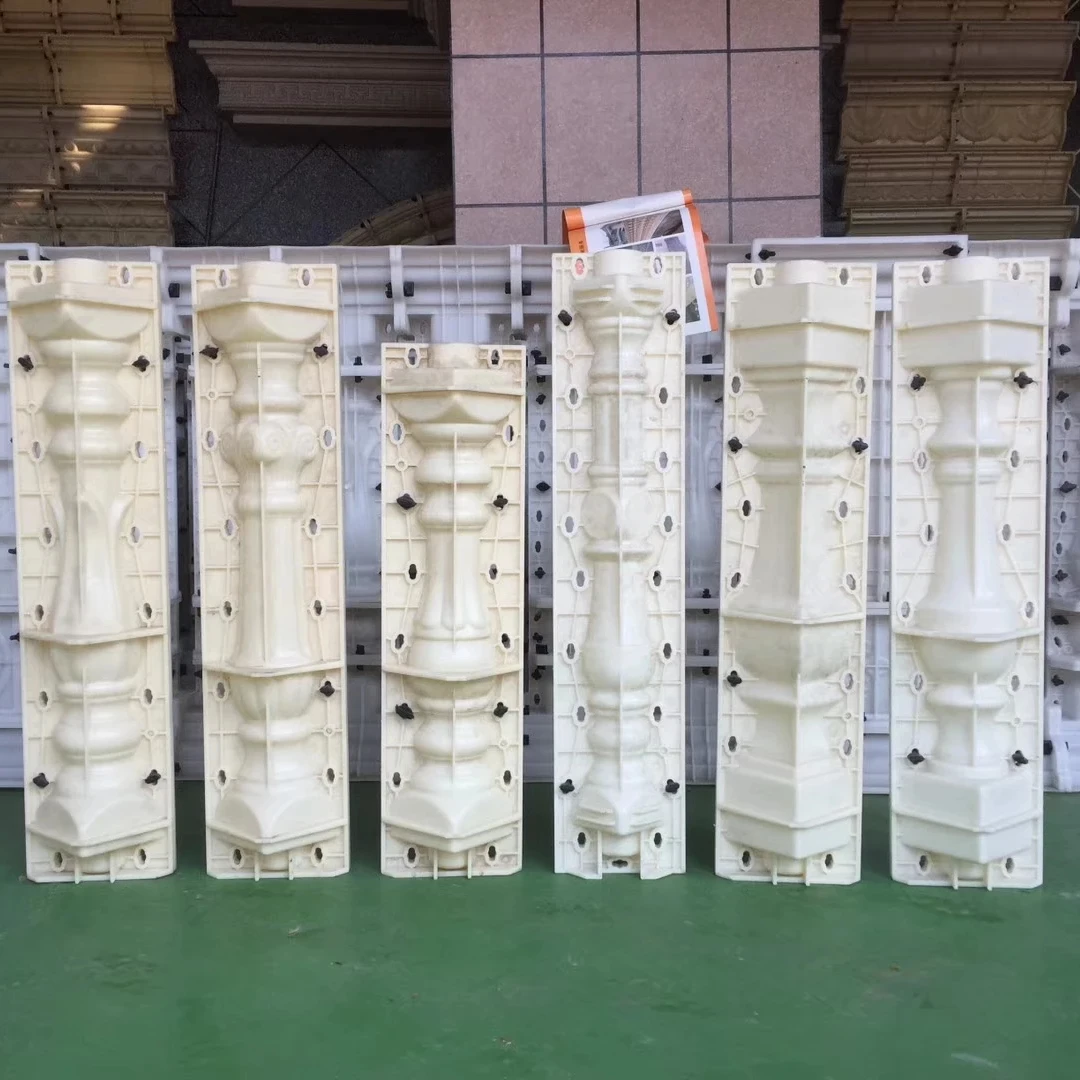 precast concrete railings for outdoor garden balcony concrete baluster and baluster mold for concrete plastic