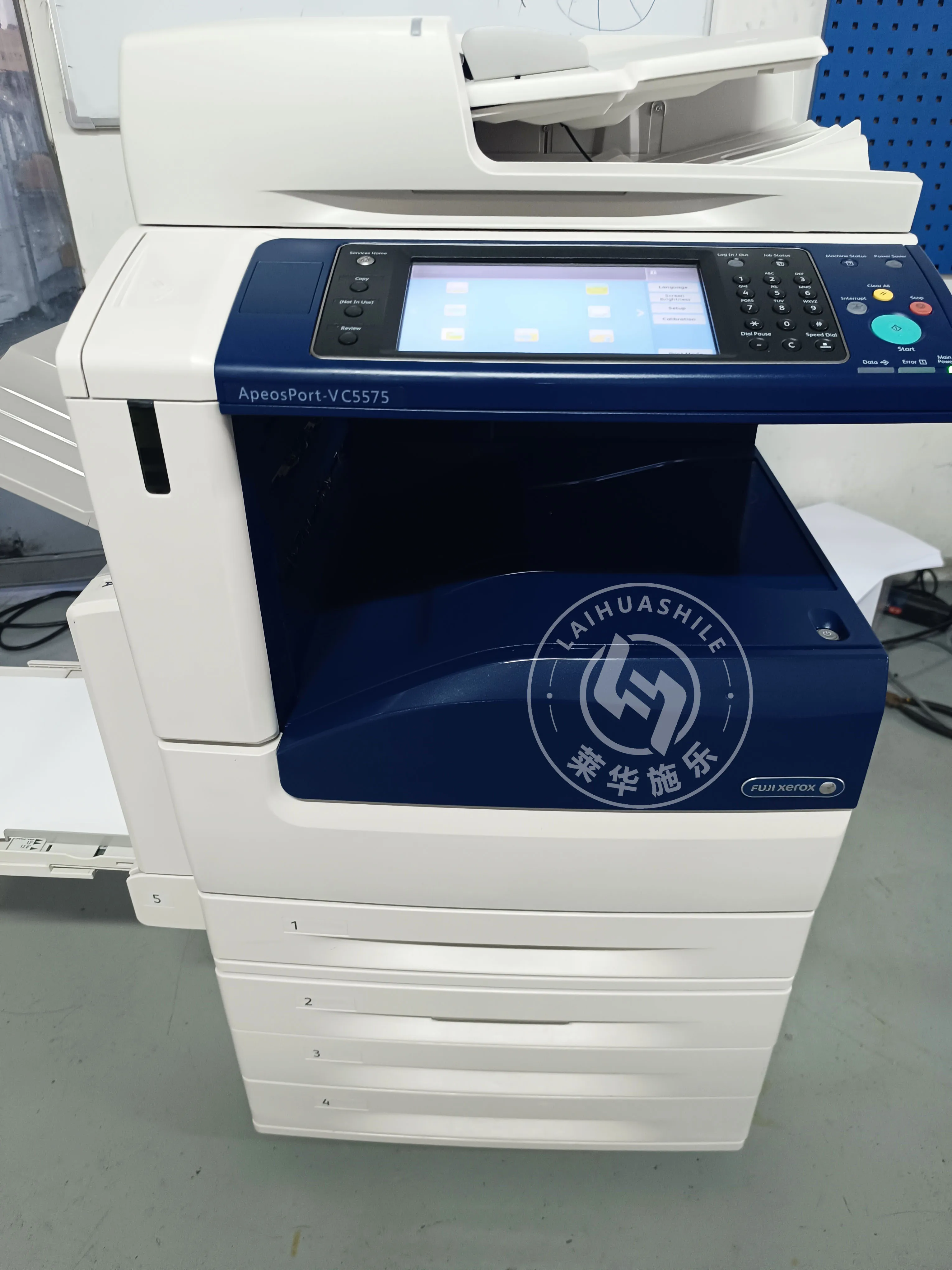 Используемый 3-в-1 копировальный аппарат A3 A4 сканер принтер факс для Xerox DC 3375/4475/5575 лазерный цветной