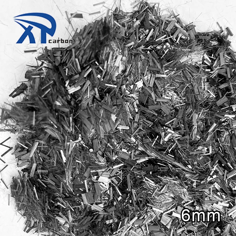 Hot Sale Factory Direct Price 12K Carbon 4mm 6mm 10mm Chopped Strands Scrap Roving alibaba Supplier