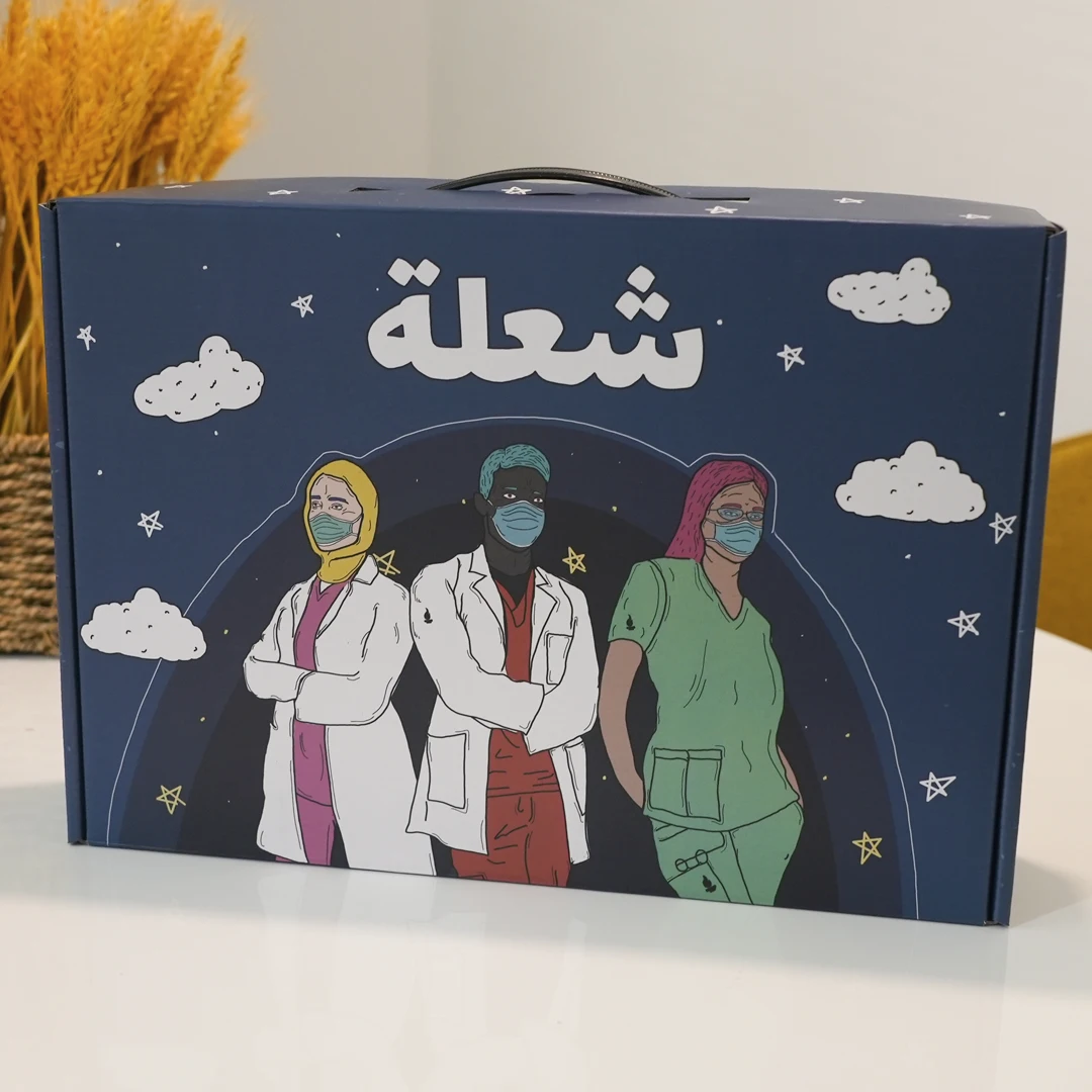 Gift handle magnet wrap personalised ideas packaging present shirt sneaker box custom shoe box