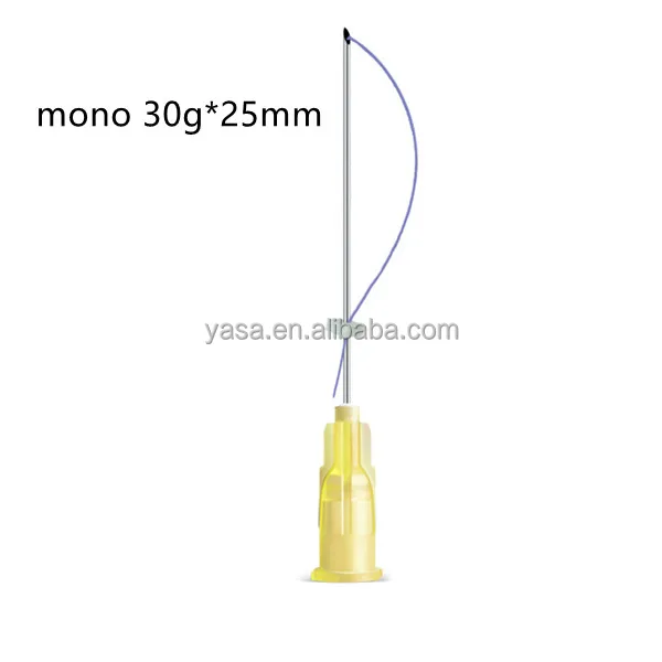 
pdo threads mono smooth 30G 25mm pdo threads face lifting pdo threads for eye korea v line 