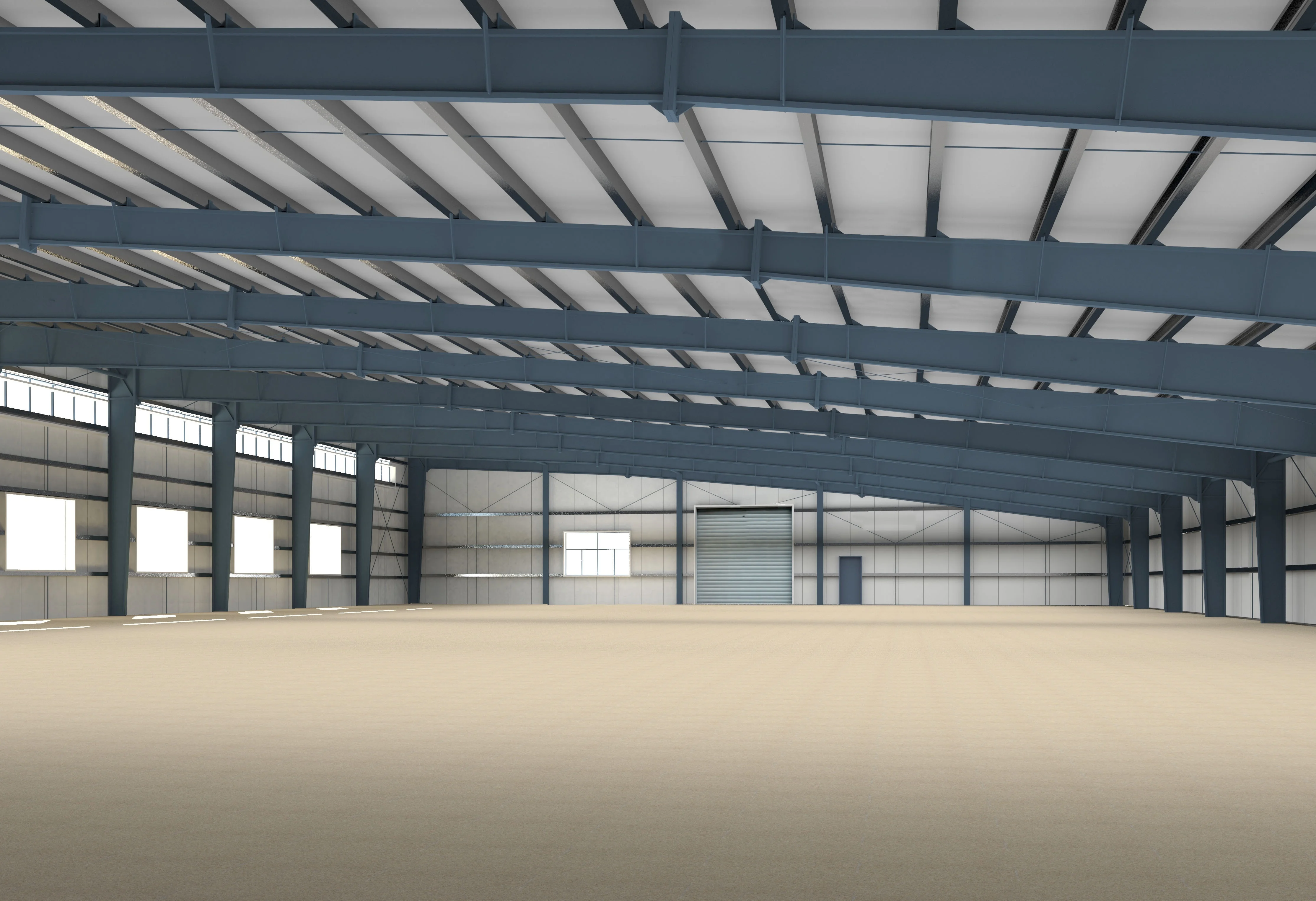 Hot sale customized steel structure China supplied cheap price warehouse workshop