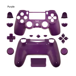 New Matte nine color Housing Full Shell+button kits for PS4 JDM-040 Pro Slim Controller Cover