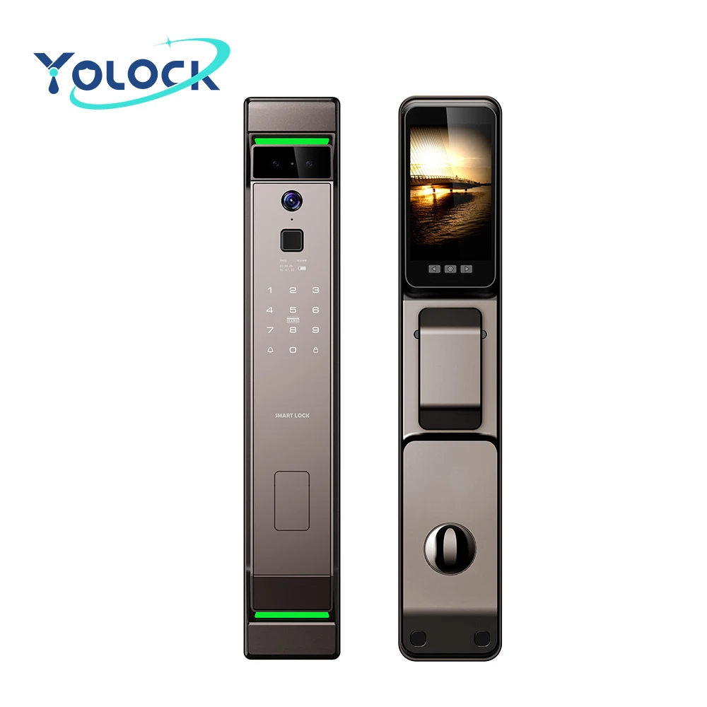 Лидер продаж умный дверной замок хорошего качества с 3D-камерой разблокированный цифровой без ключа смарт-замки