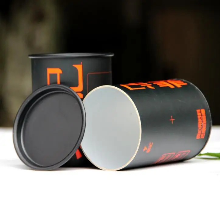 Eco friendly Food Grade Custom Cardboard Tube Packaging Paper Box for Coffee Tea