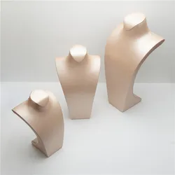 Factory tailored luxury Jewellery Stand pendant Necklace Display bust mannequin for luxury jewelry store display cabinet