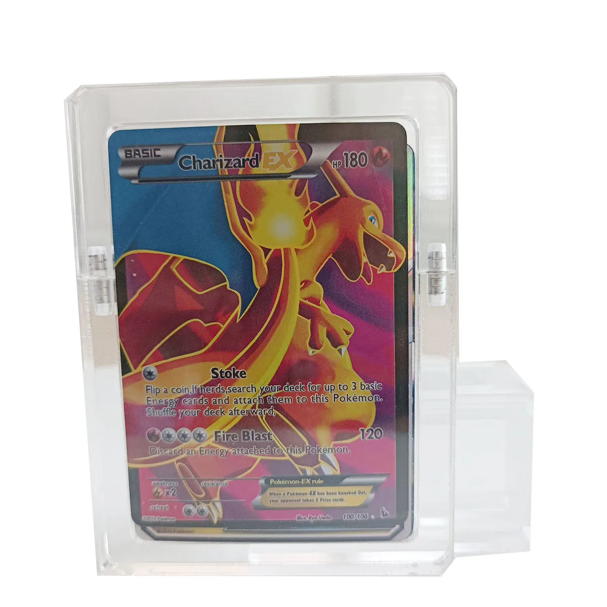 Высококачественный супер акриловый прозрачный Покемон booster pokemon pack коробка карт покемон