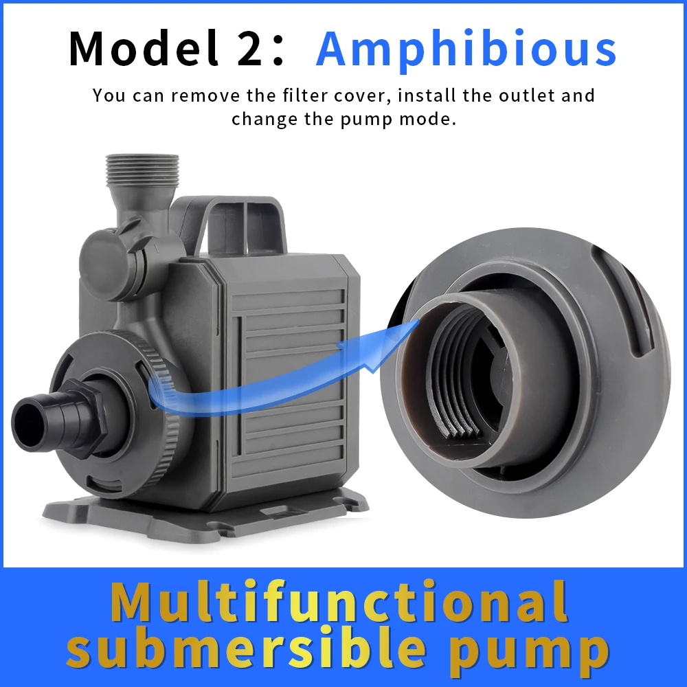 2022 Hot Sale High Quality Bottom Suction Submersible Pump Circulation Small Aquarium Pump 220V