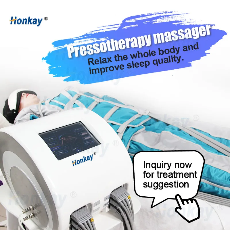 beauty air body massage weight loss lymphatic drainage pressotherapy machine with infrared
