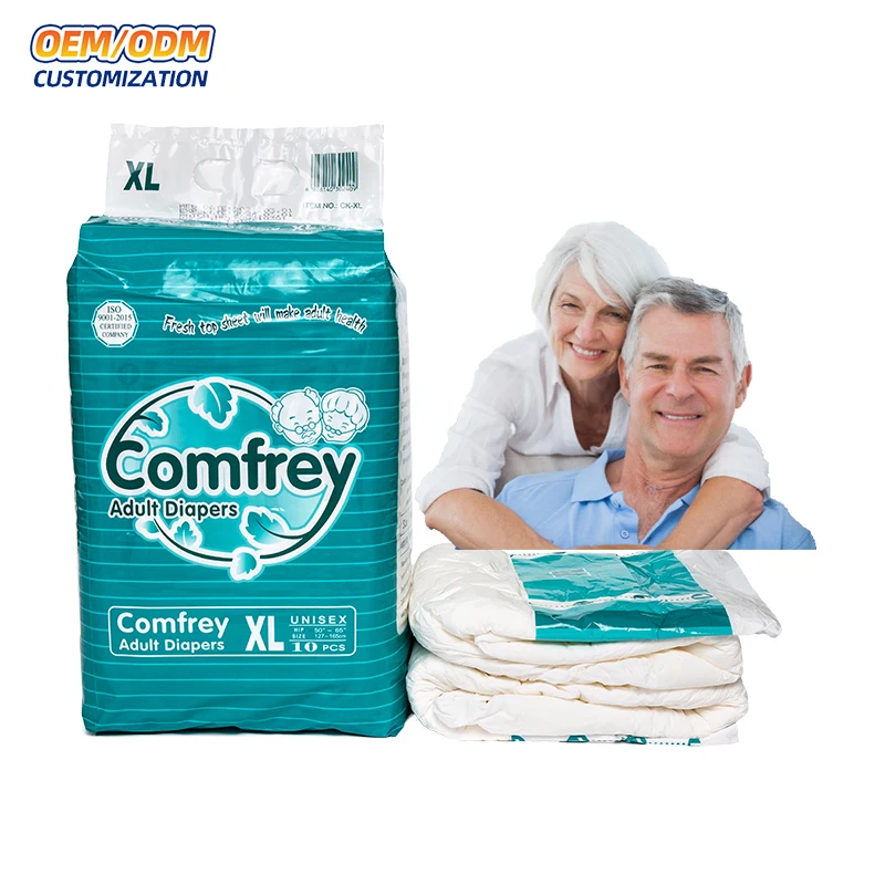OEM ODM Ultra Thick Breathable Soft Warm Incontinence Adult Diapers for Old People