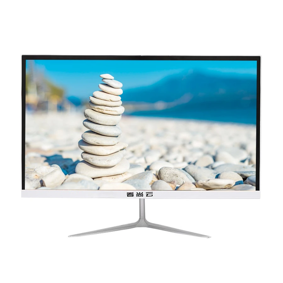 Cheap VGA HD Port White 21.5 Inch IPS Panel LCD PC Monitor Led Computer Gaming Monitor