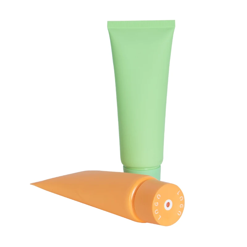 OEM Biodegradable Tube Packaging Cane Sugar Tube Cosmetics Hand Cream Cosmetic Tube With Screw Lid