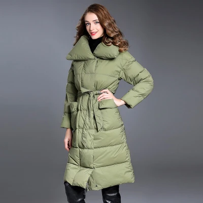 Ladies Female Detachable Comfy Puff Fashionable Down Jacket