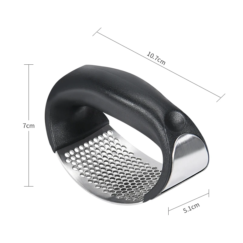 Оптовая продажа пресс для чеснока кухонные аксессуары инструмент измельчитель щетка из нержавеющей стали