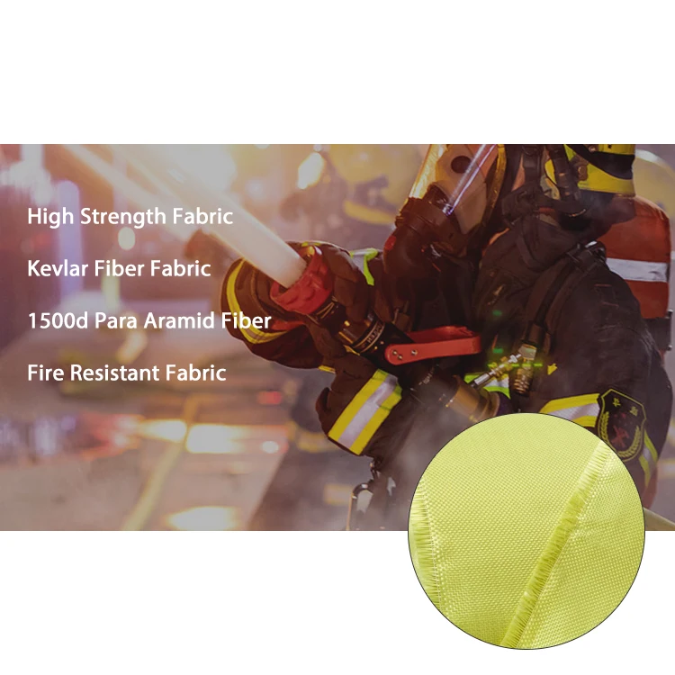 New Arrival Aramid Fiber Cloth with Long Service Life 1500D 220g Woven Kevlar Fabric Plain Fabric