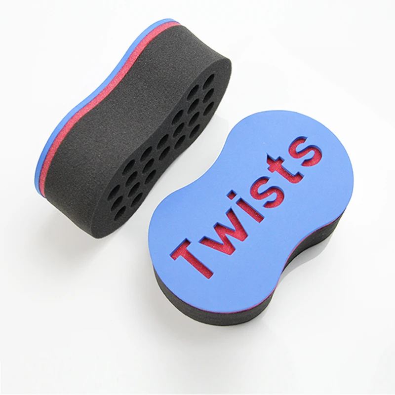 Wholesale Big 8 Shaped Magic Hair Twist Sponges for Curling Locking Barber with Big Holes