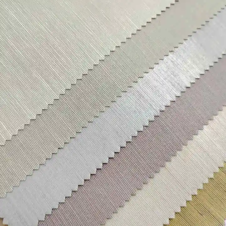China Hot Sale Quality Natural Silk Fabric paper back Wallpaper Seamless Wall Cloth