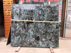 Natural Blue Gemstone Slab Backlit Agate For Wall Background Blue Granite Tiles Decoration