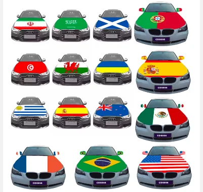 Car Hood Cover Flag