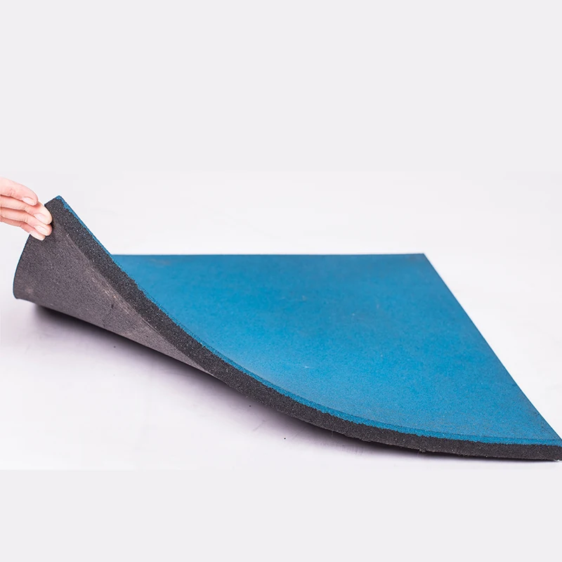 Factory wholesale black rubber sheet Vulcanized rubber floor rubber sheet