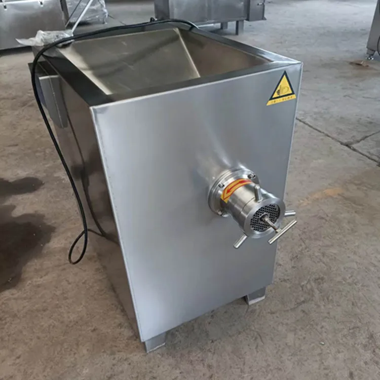 Automatic 300kg/hour Beef Grinder Frozen Meat Bone Grinding Machine HJ-JRJ100