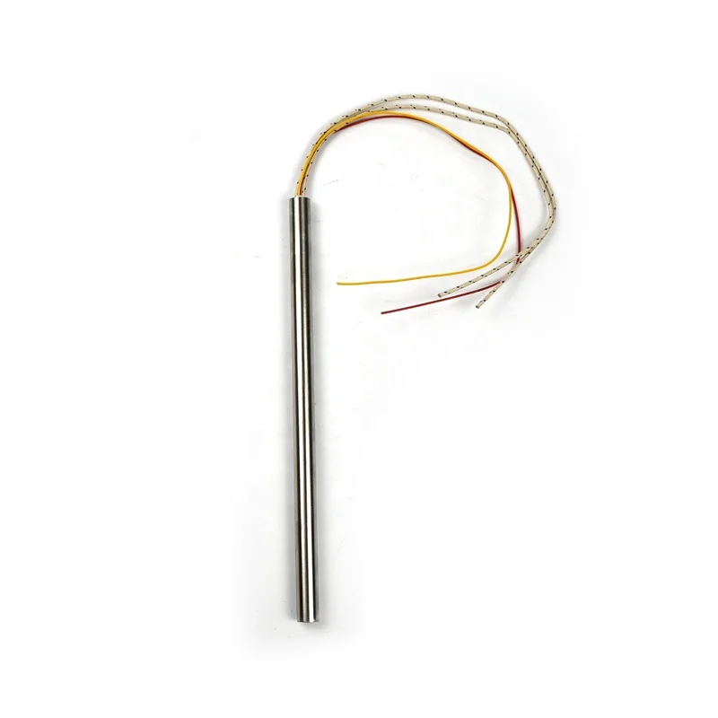 Duopu 230V electric heater element 12.5 diameter J type thermocouple cartridge heater