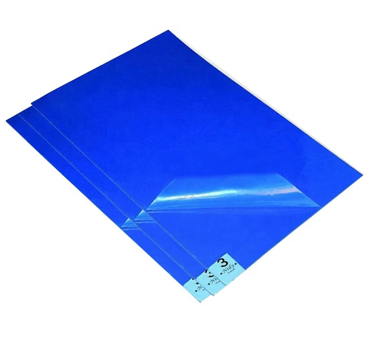 Low price disposable floor dust control sticky mats dust control cleanroom sticky mat manufacturer for basketball