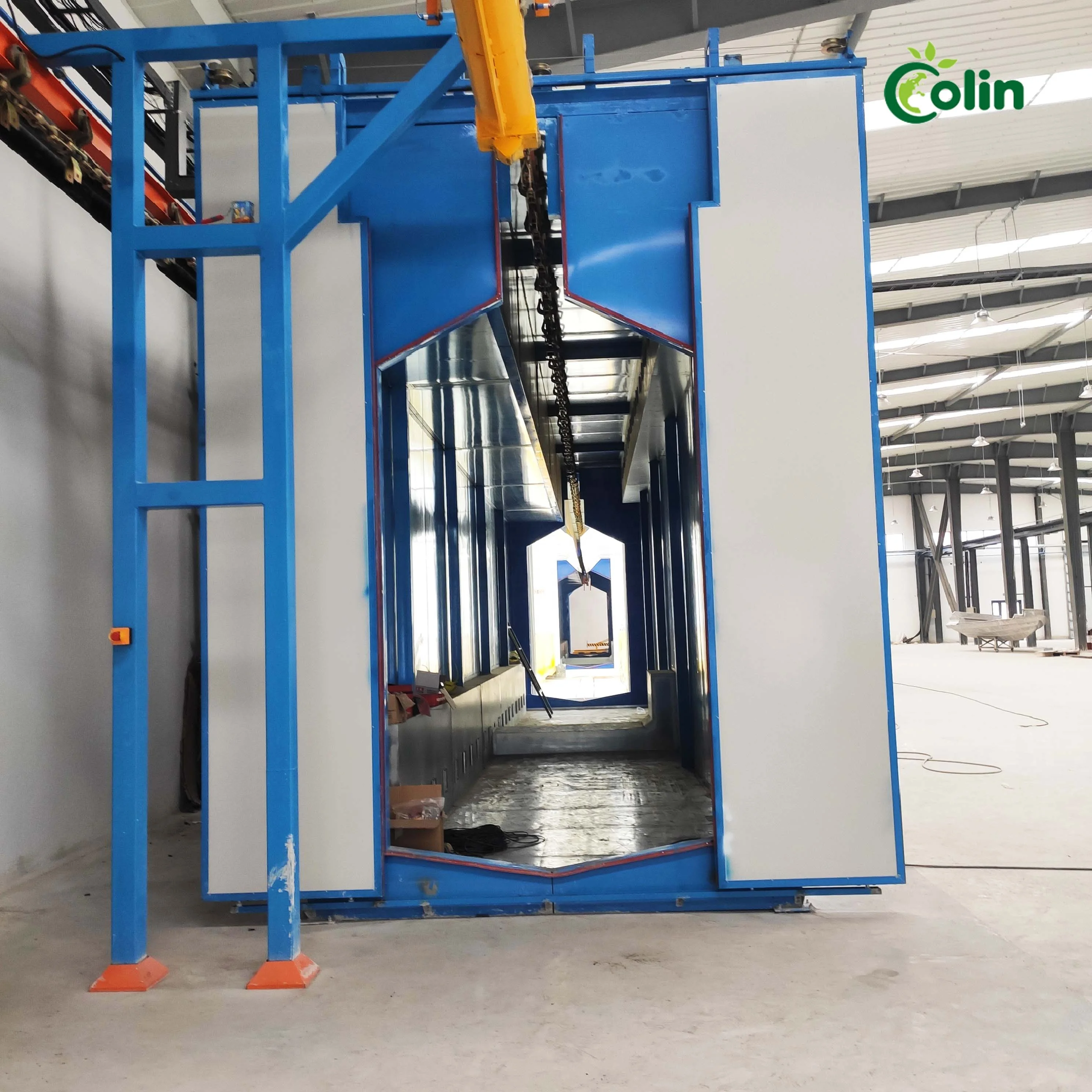 powder coating machine coating production line aluminum profile vertical powder coating line