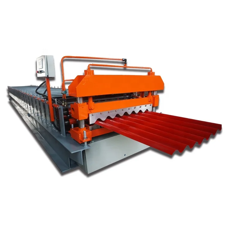 Corrugated Roof and Wall Sheet Panel Roll Forming Machine