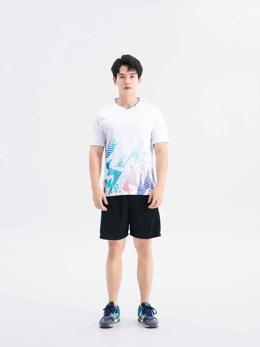 Summer badminton suit student running sports uniform table tennis racket set womens sweater tennis shirts