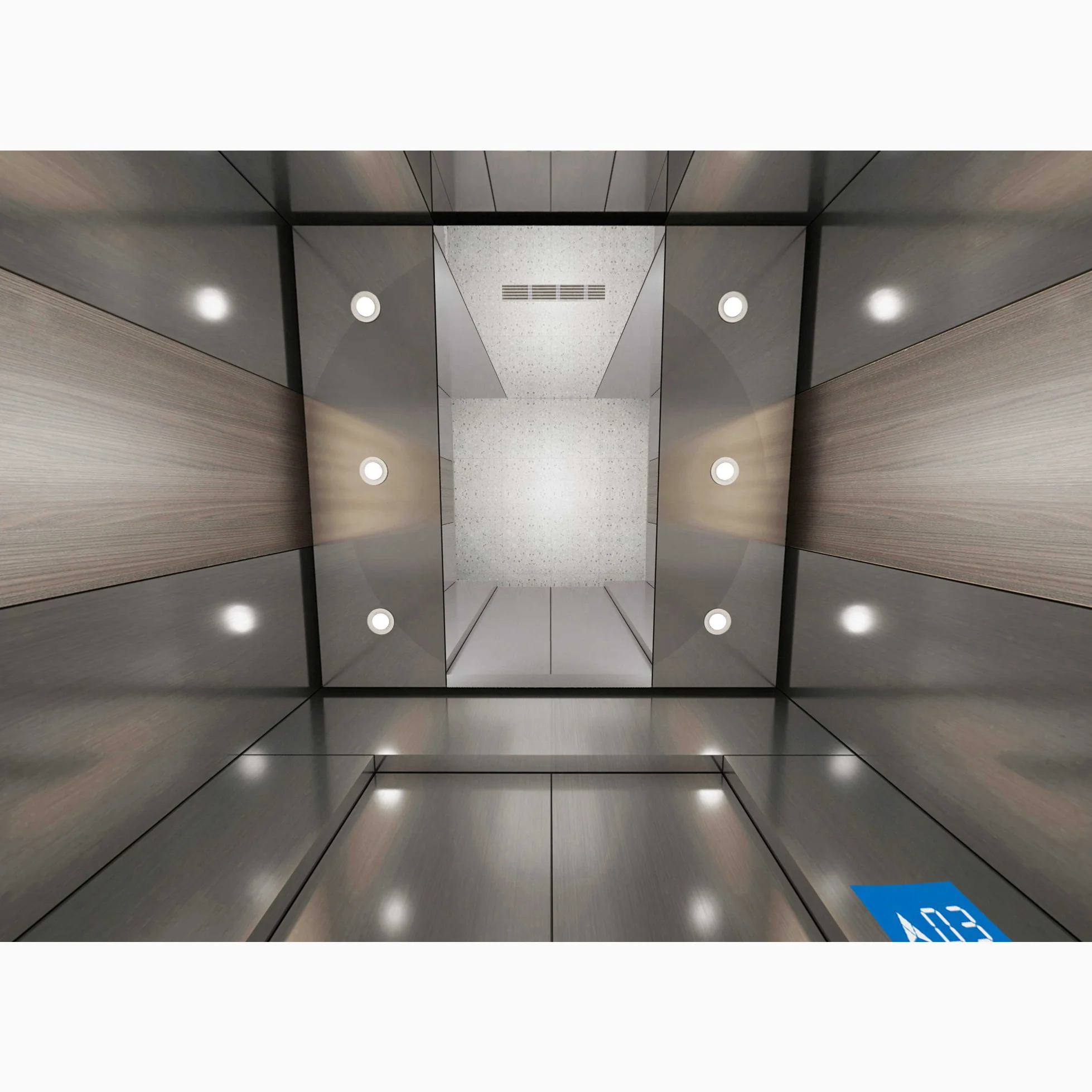 Custom Home Elevators Lift Wooden Style Design 4/5/6 Floors Elevator in House